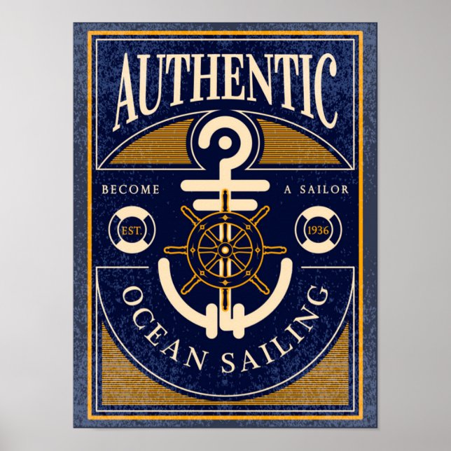 Póster Poster Vintage (Frente)