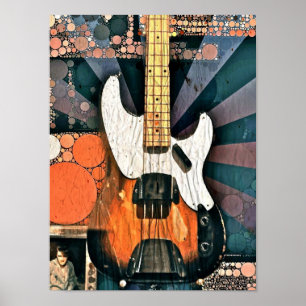 Póster Poster Vintage Bass
