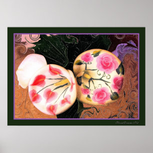 Póster Poster Vintage Calla Lilies