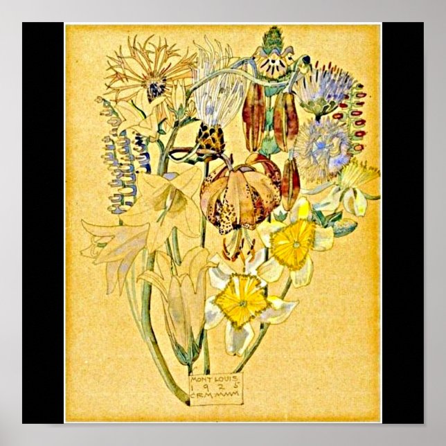 Póster Poster-Vintage-Charles Rennie Mackintosh 26 (Frente)