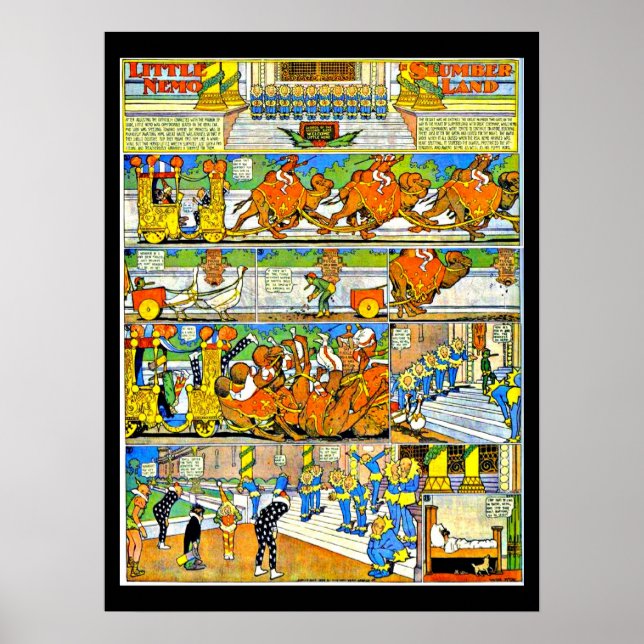 Póster Poster-Vintage Comic-Little Nemo 12 (Frente)