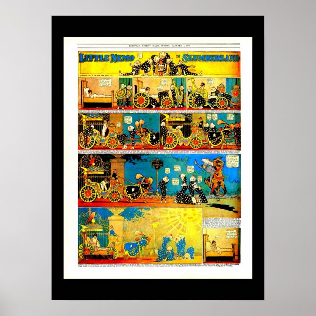 Póster Poster-Vintage Comic-Little Nemo 13 (Frente)