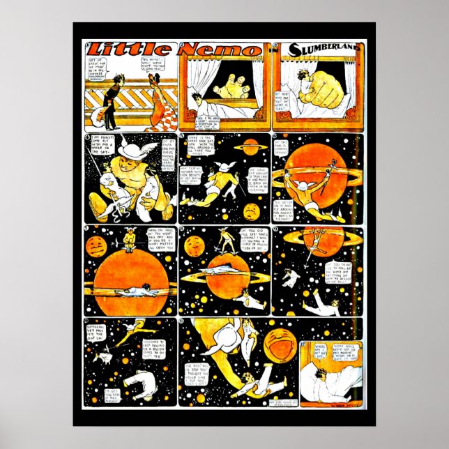 Póster Poster-Vintage Comic-Little Nemo 16 (Frente)