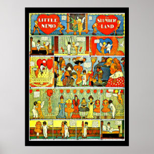 Póster Poster-Vintage Comic-Little Nemo 2