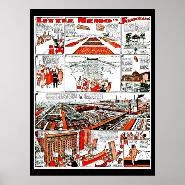 Póster Poster-Vintage Comic-Little Nemo 23 (Frente)