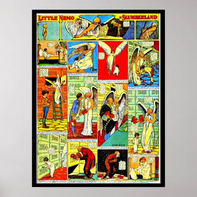 Póster Poster-Vintage Comic-Little Nemo 25 (Frente)