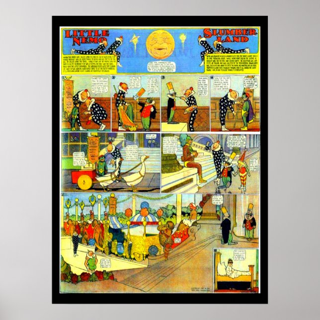 Póster Poster-Vintage Comic-Little Nemo 27 (Frente)