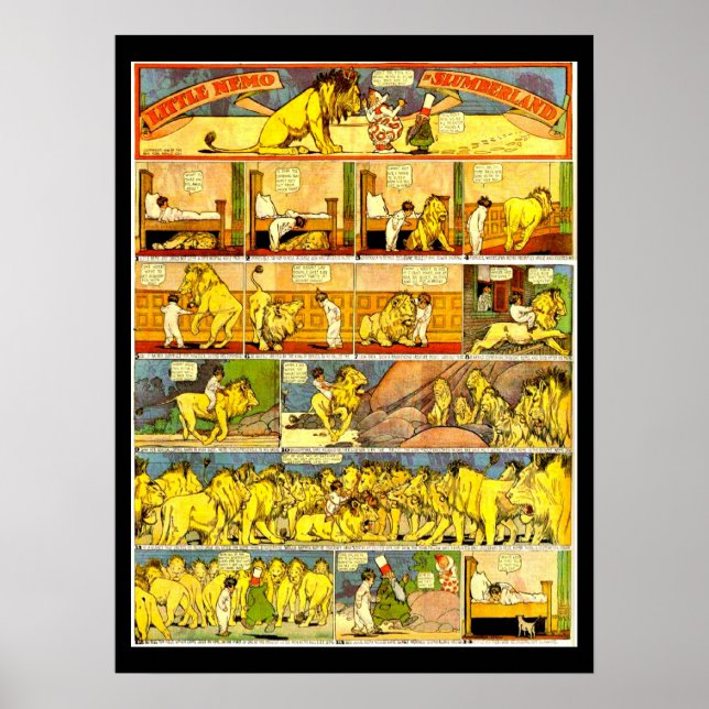 Póster Poster-Vintage Comic-Little Nemo 28 (Frente)