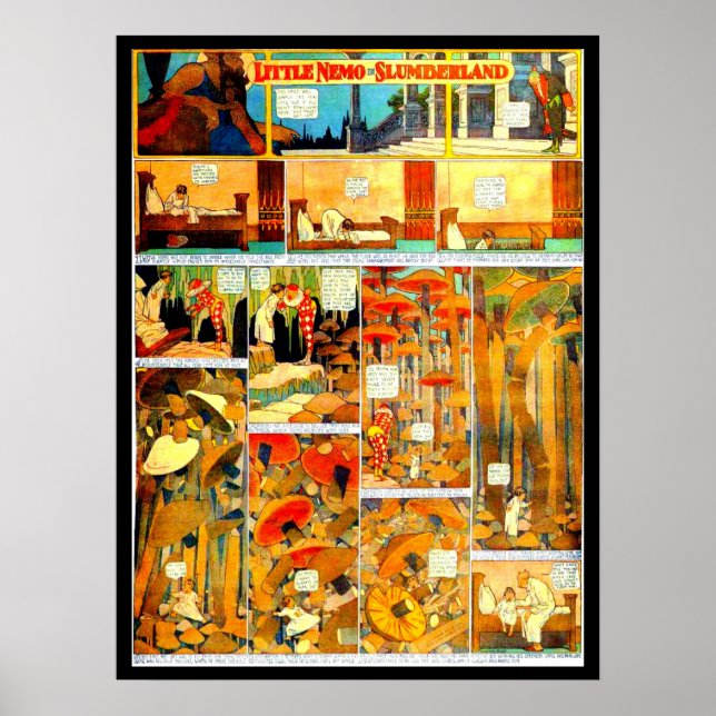 Póster Poster-Vintage Comic-Little Nemo 4 (Frente)