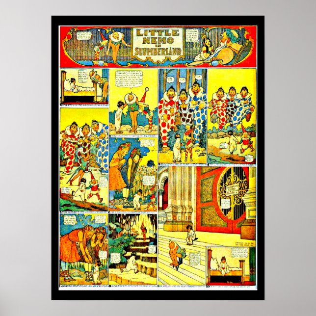 Póster Poster-Vintage Comic-Little Nemo 5 (Frente)