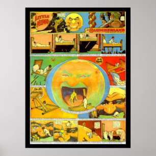 Póster Poster-Vintage Cómico-Pequeño Nemo 21