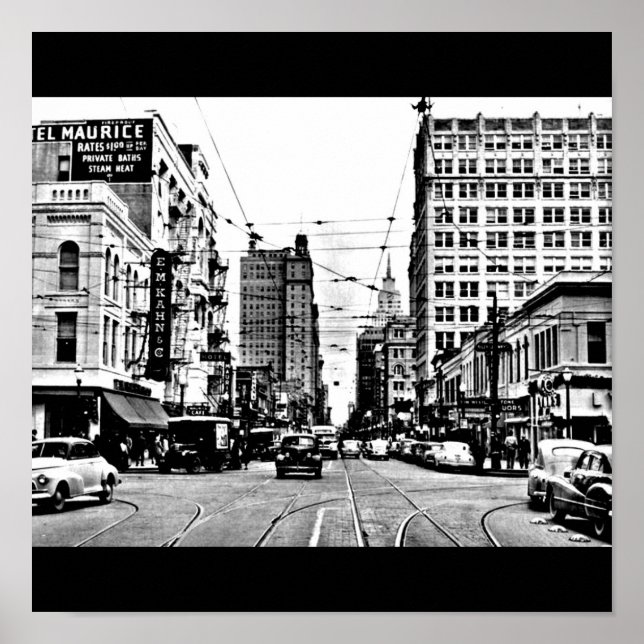 Póster Poster-Vintage Dallas Photography-3 (Frente)