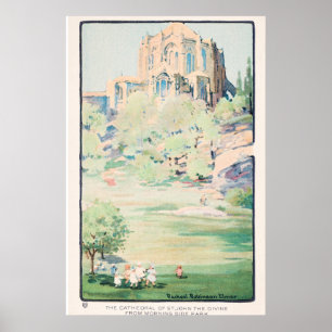 Póster Poster Vintage de la ciudad de Nueva York