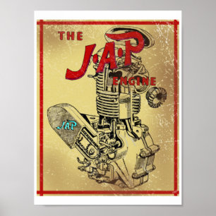 Póster poster vintage en 1930