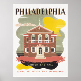 Póster Poster Vintage Pennsylvania