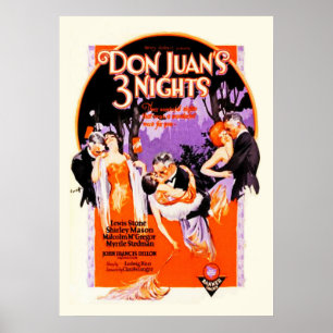 Póster Poster Vintage Silencioso