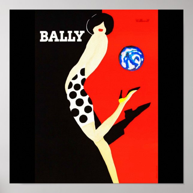 Póster Poster-Vintage Travel-Bally (Frente)