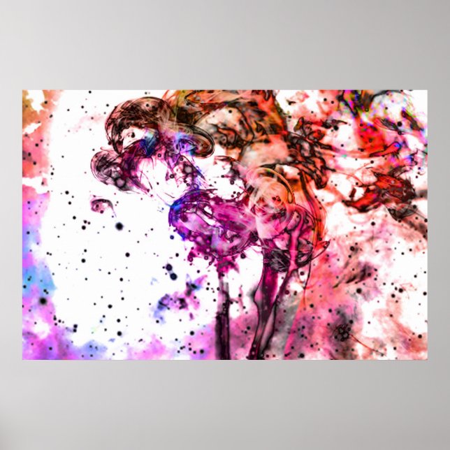 Póster poster "Visiones en el Humo" (Frente)