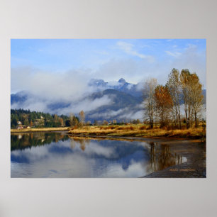 Póster Poster vista río
