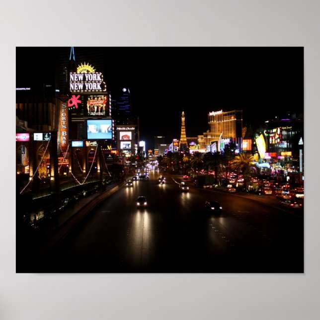 Póster Poster Viva Las Vegas Strip (Frente)