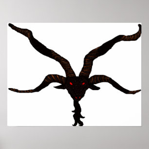 Póster Poster volcánico Estrella Negra