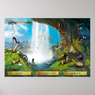 Póster Poster Voyage to Fantasy - The Lorelei
