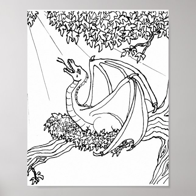 Póster Poster - Waking Dragon (Frente)