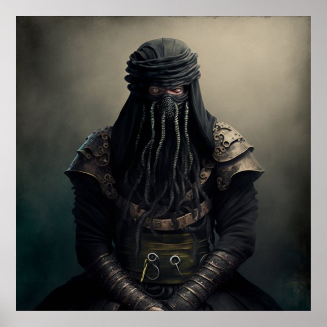 Póster Poster Warrior Fantasy (Frente)