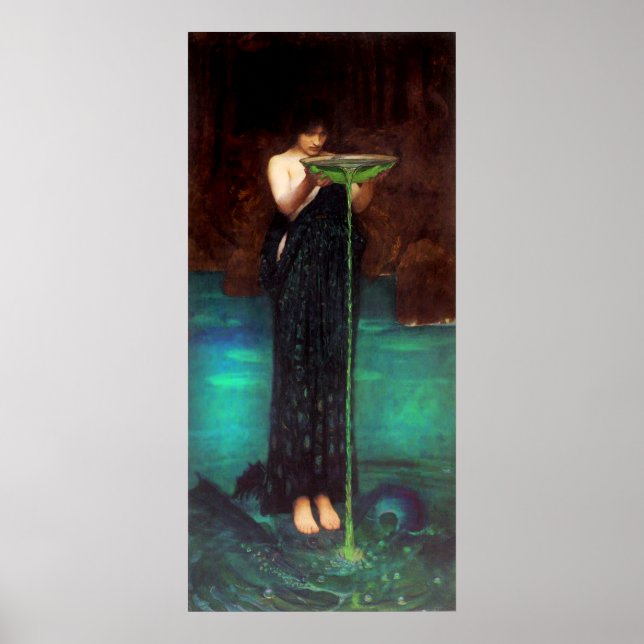 Póster Poster Waterhouse Circe Invidiosa (Frente)