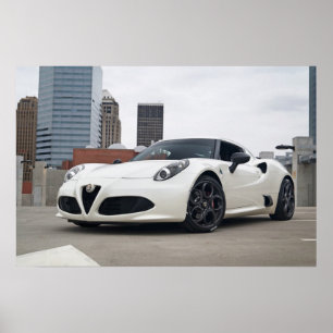 Póster Poster WaterMark-libre de FCTC - Alfa Romeo 4C