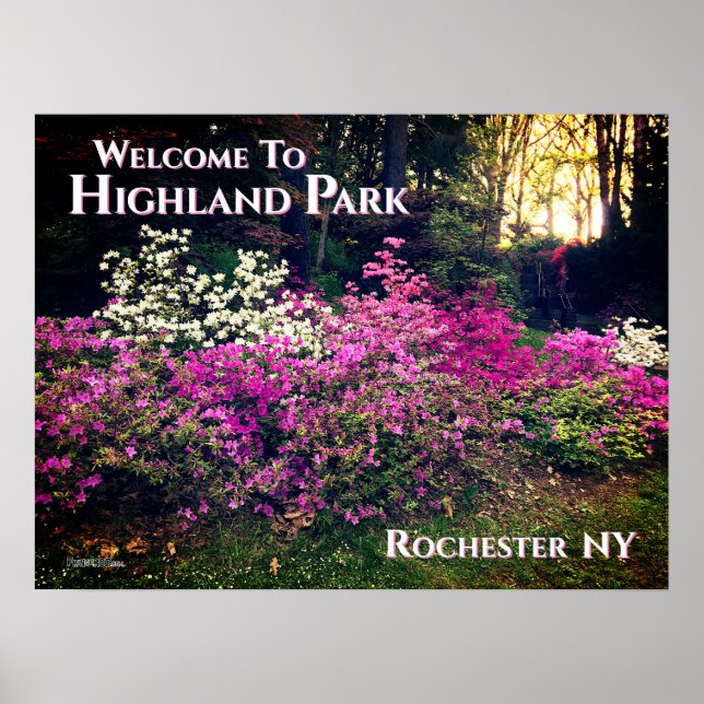 Póster Poster - Welcome to Highland Park Rochester NY (Frente)