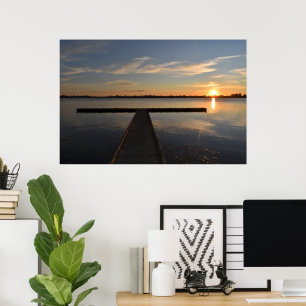 Póster Poster Wendouree Twilight Tranquilidad