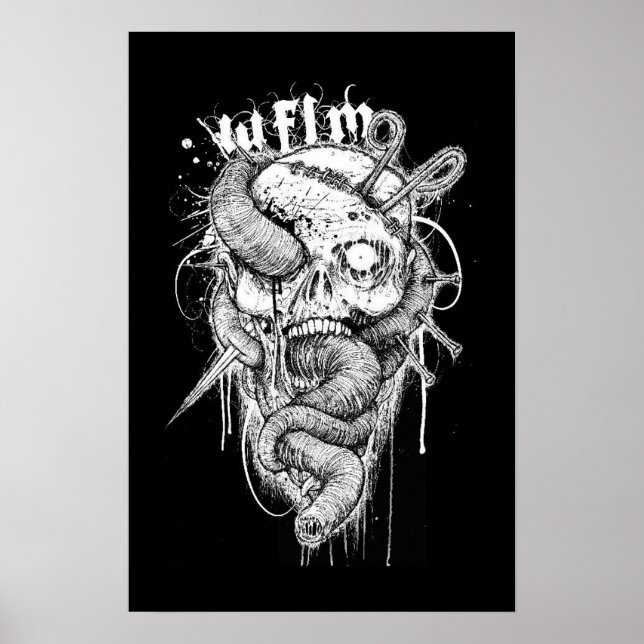 Póster Poster WFLM Por Mark Riddick (Frente)