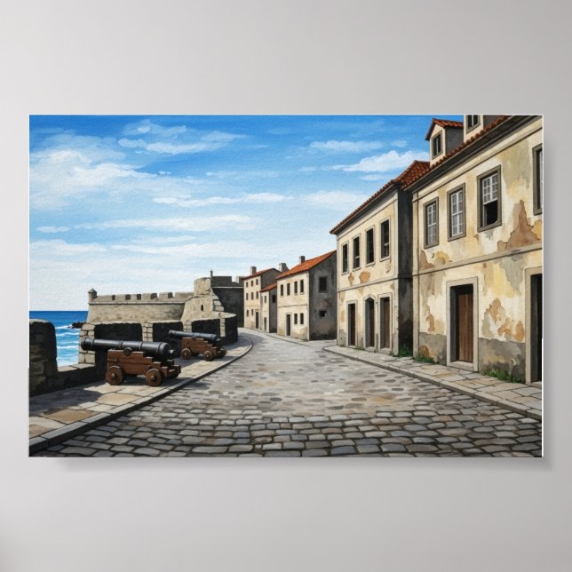 Póster Poster:Where Stone Meets Sea (Frente)