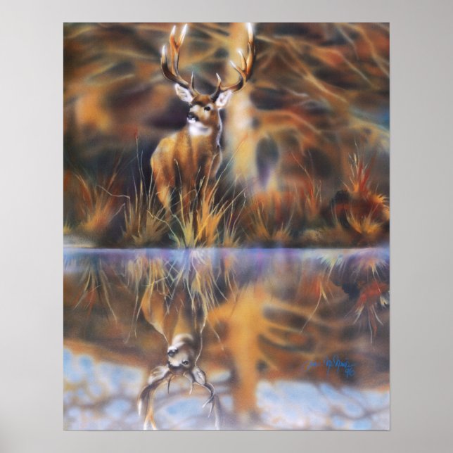 Póster Poster Wild Deer (Frente)