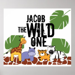 Póster Poster Wild One personalizado