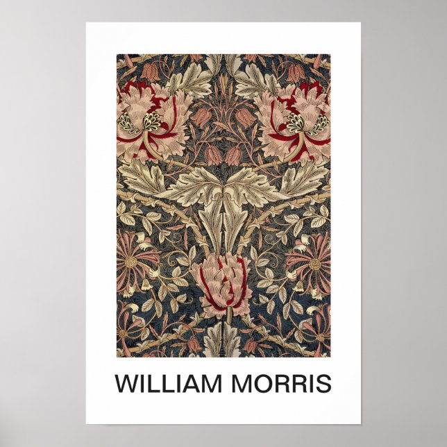 Póster Poster - William Morris Floral Art Nouveau (Frente)