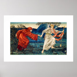 PÓSTER POSTER : WILLIAM MORRIS : TAPESTRÍA 1909