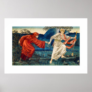 PÓSTER POSTER : WILLIAM MORRIS : TAPESTRÍA 1909