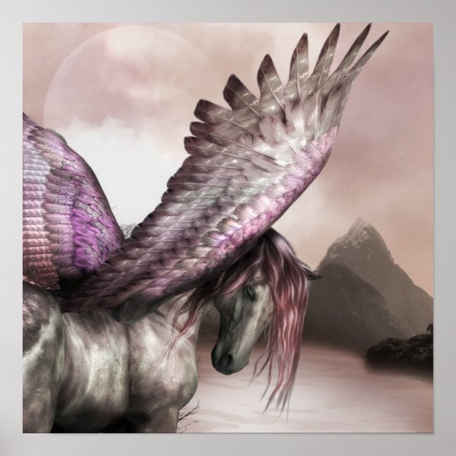 Póster Poster Winged Pegasus (Frente)