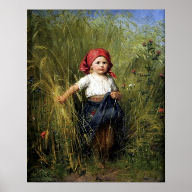 Póster Poster With Heinrich Hirt Painting (Frente)