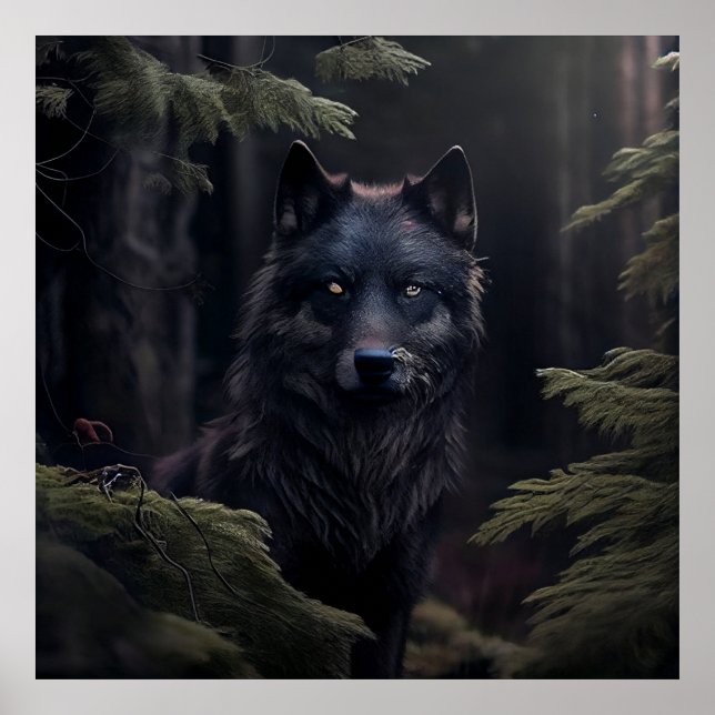 Póster Poster wolf (Frente)