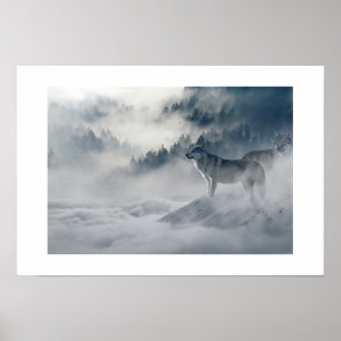 Póster Poster Wolves