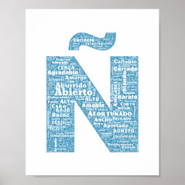 Póster Poster - Word Cloud