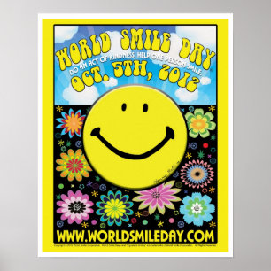 Póster Poster World Smile Day® 2012 - 16x20"
