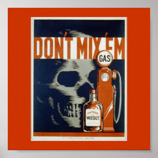 Póster Poster-WPA-No mezclar 'Em