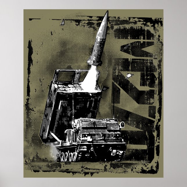 Póster Poster WT de plantilla de posterpaper de M270 MLRS (Frente)