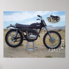 Póster poster Yamaha RT1 360MX de 1971