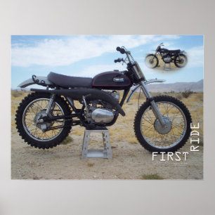 Póster poster Yamaha RT1 360MX de 1971