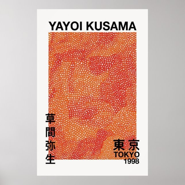 Póster Poster Yayoi Kusama (Frente)